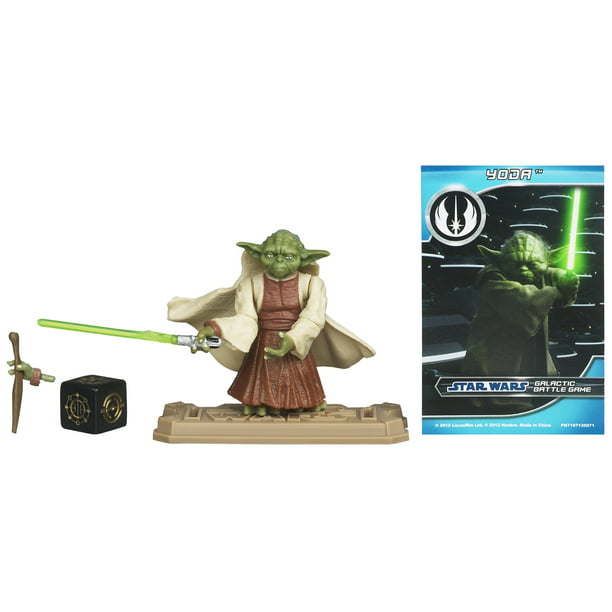 Star Wars Galactic Heroes Jedi Master Yoda w/ cane Clone Wars